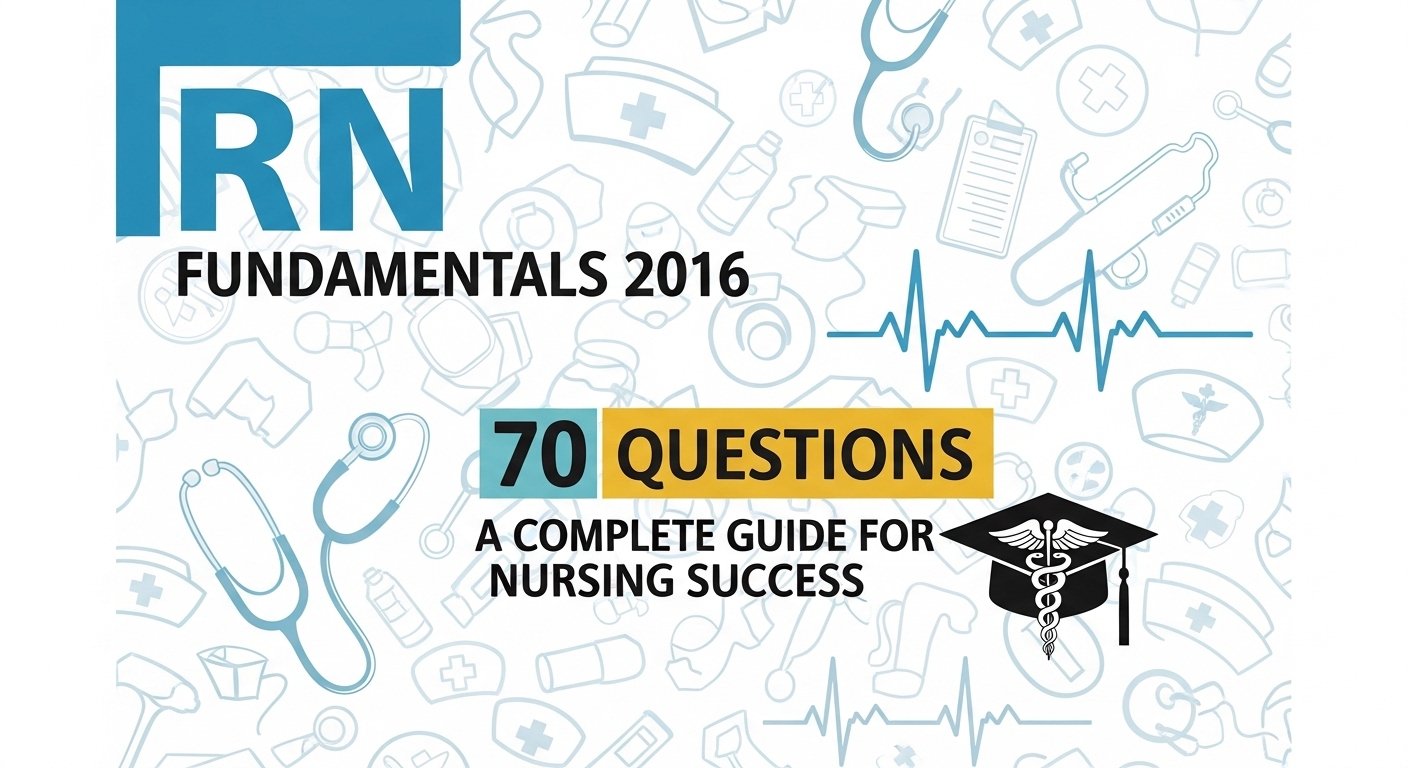 RN Fundamentals 2016 70 Questions: A Complete Guide for Nursing Success